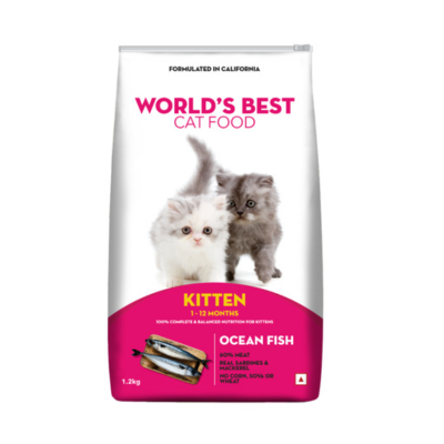 1.2 Kg Worlds Best Kitten Cat Food