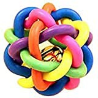 Sale Rubber Knot Chew Ball with Bell